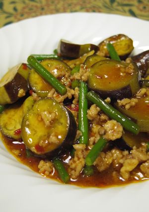 にんにくの芽が決め手!甘辛麻婆茄子-レシピのメイン写真