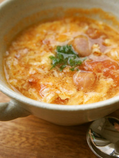 トマトと卵のスープ-レシピのメイン写真