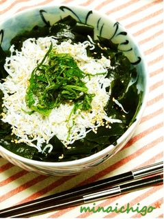 ヘルシーしらす丼~柚子胡椒風味~-レシピのメイン写真