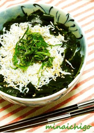 ヘルシーしらす丼～柚子胡椒風味～-レシピのメイン写真
