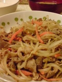 野菜も一緒に♪生姜焼き-レシピのメイン写真