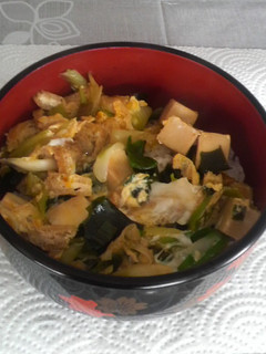 スーパーきつね丼-レシピのメイン写真
