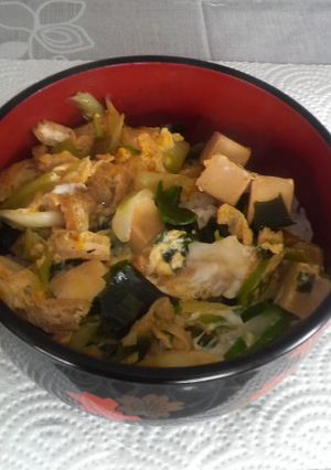 スーパーきつね丼-レシピのメイン写真