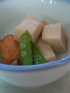 高野豆腐とごぼう天の炊いたん-レシピのメイン写真
