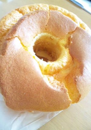 基本のシフォンケーキ〜甘さ控えめ-レシピのメイン写真