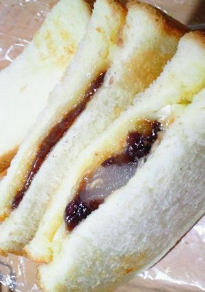 最中サンドトースト-レシピのメイン写真