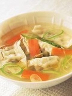 丸鶏スープ餃子-レシピのメイン写真