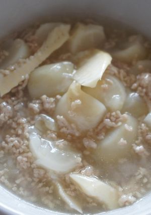 蕪と筍の煮物☆鶏ひき肉のあんかけ-レシピのメイン写真