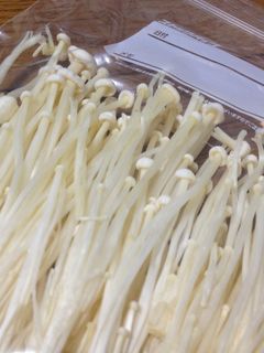 冷凍保存 えのき-レシピのメイン写真