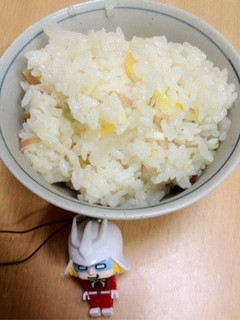 おやじ犬特製!金柑と大根のおこわ-レシピのメイン写真