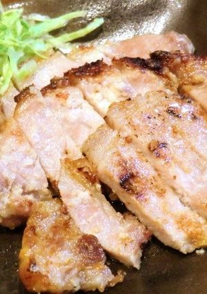 豚ロースの塩麹漬け焼き-レシピのメイン写真