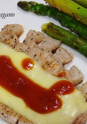 ロースのチーズソテー-レシピのメイン写真