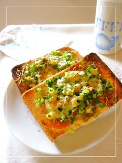 葱のスイチリ・鶏ガラ・レモントースト-レシピのメイン写真