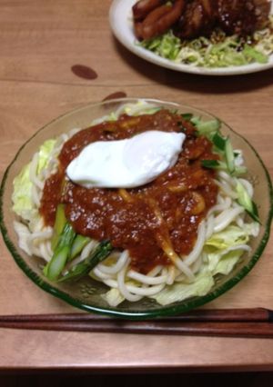 サラダトマトうどん-レシピのメイン写真