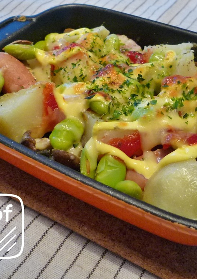 簡単☆ウインナーの温野菜グラタン-レシピのメイン写真