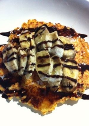 HB失敗硬いパンのパン粉でふわパンケーキ-レシピのメイン写真