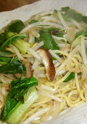 野菜たっぷり　塩やきそば！！-レシピのメイン写真
