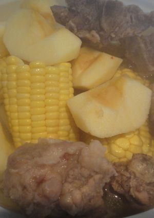 土鍋で★リンゴのスープ-レシピのメイン写真