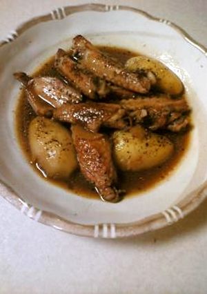 我んとこの、手羽先うま煮-レシピのメイン写真