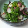 簡単!菜の花とタコの和え物