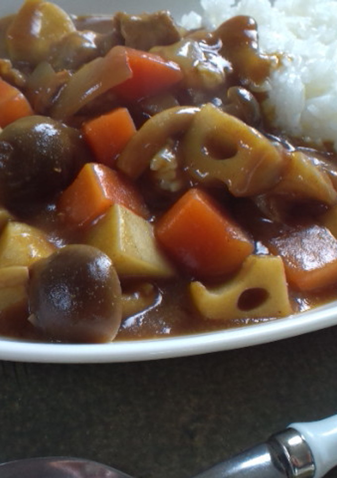 ちょっと和風なカレーライス☆-レシピのメイン写真