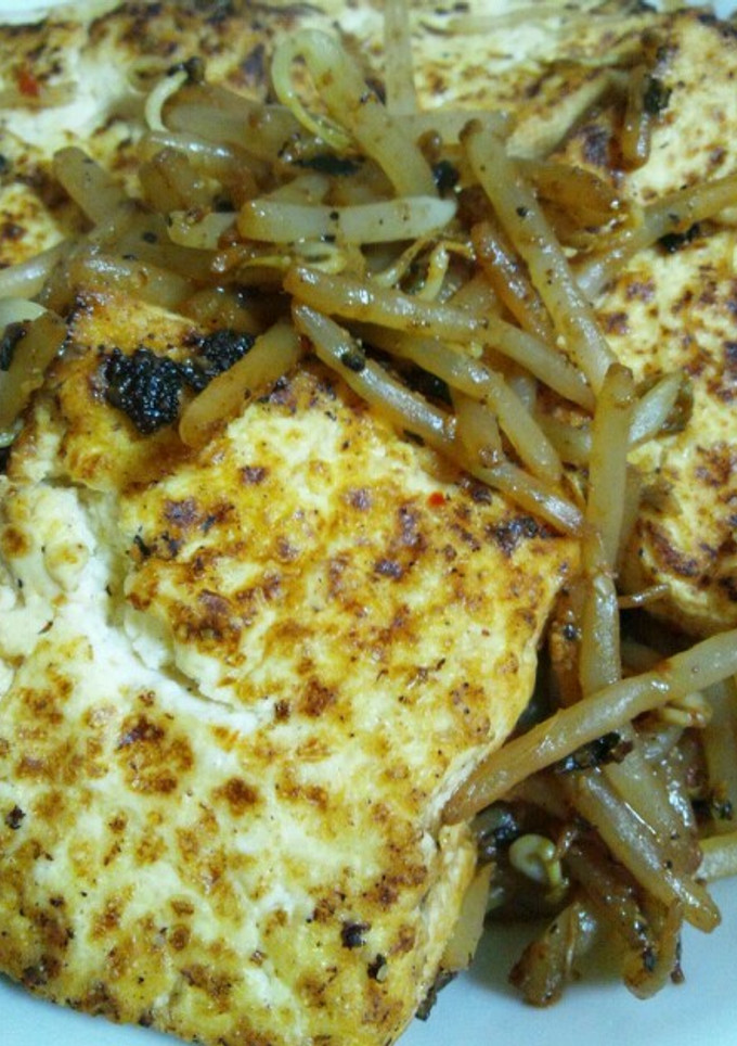 激安・簡単豆腐ともやしの味噌炒め-レシピのメイン写真