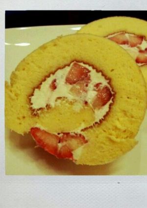 ﾓﾁｯ&ﾌﾜｯﾍﾙｼｰﾛｰﾙｹｰｷ-レシピのメイン写真