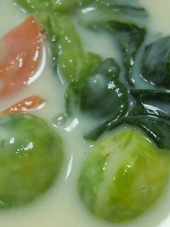 菜の花と芽キャベツの春色スープ-レシピのメイン写真