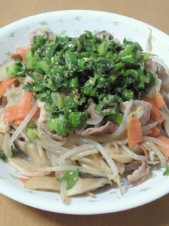 超簡単☆ネギたっぷり豚野菜炒め-レシピのメイン写真