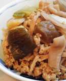 干しカリフラワーと干し大根の蔭瓜煮