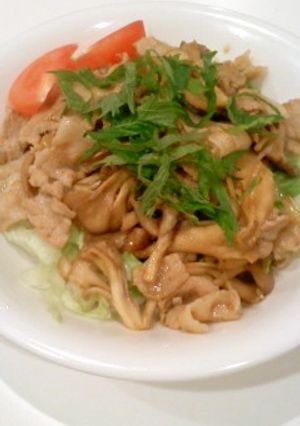 かんたん♪豚肉ときのこの和風スタミナ丼-レシピのメイン写真