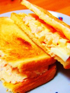 鮭のタルタルトースト-レシピのメイン写真