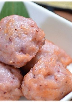 生姜風味のふわふわイカげそ団子☆-レシピのメイン写真