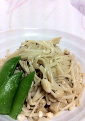 超簡単..丼で.5分.えのきバターソテー-レシピのメイン写真