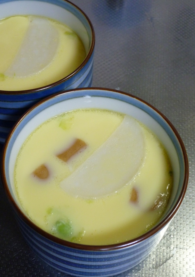 子供と一緒に！ウインナーIN茶碗蒸し-レシピのメイン写真