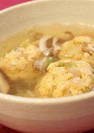 キムチ鶏肉団子スープ-レシピのメイン写真
