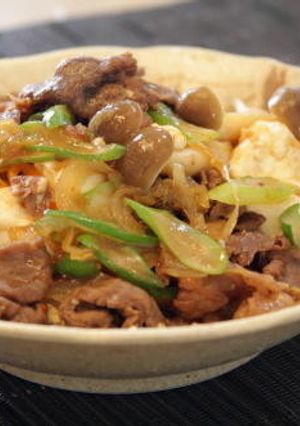 キムチ牛肉豆腐-レシピのメイン写真