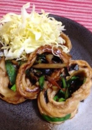 車麩で！スタミナしょうが焼風-レシピのメイン写真