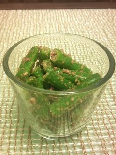 簡単!いんげんのごま和え-レシピのメイン写真