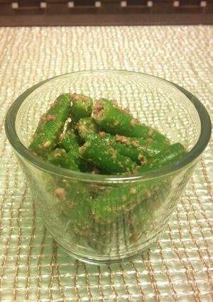 簡単!いんげんのごま和え-レシピのメイン写真