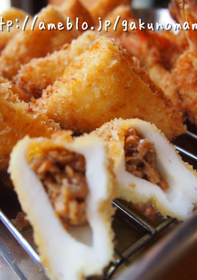 簡単納豆のはさみ揚げ-レシピのメイン写真