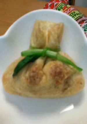 パリッと油あげ巾着-レシピのメイン写真