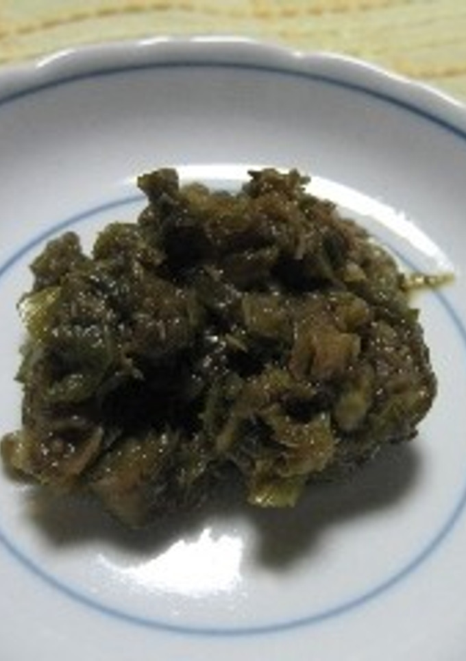 ふきのとうの佃煮-レシピのメイン写真