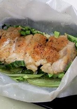 レンジで簡単 豚ロース包み蒸し-レシピのメイン写真