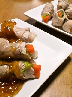 さっぱり☆茹で肉巻き-レシピのメイン写真