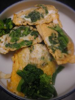 菜の花入り玉子焼き-レシピのメイン写真