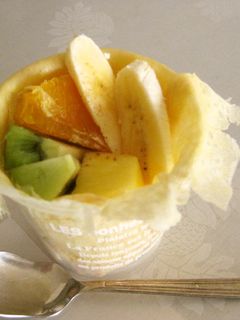 クレープバスケット-レシピのメイン写真