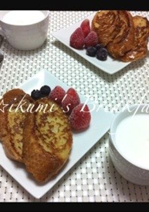 フランスパンでフレンチトースト-レシピのメイン写真