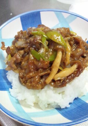 簡単♪計量も大さじのみ★味噌豚丼-レシピのメイン写真