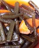 ふきとにんじんの煮物★おばあちゃんの味